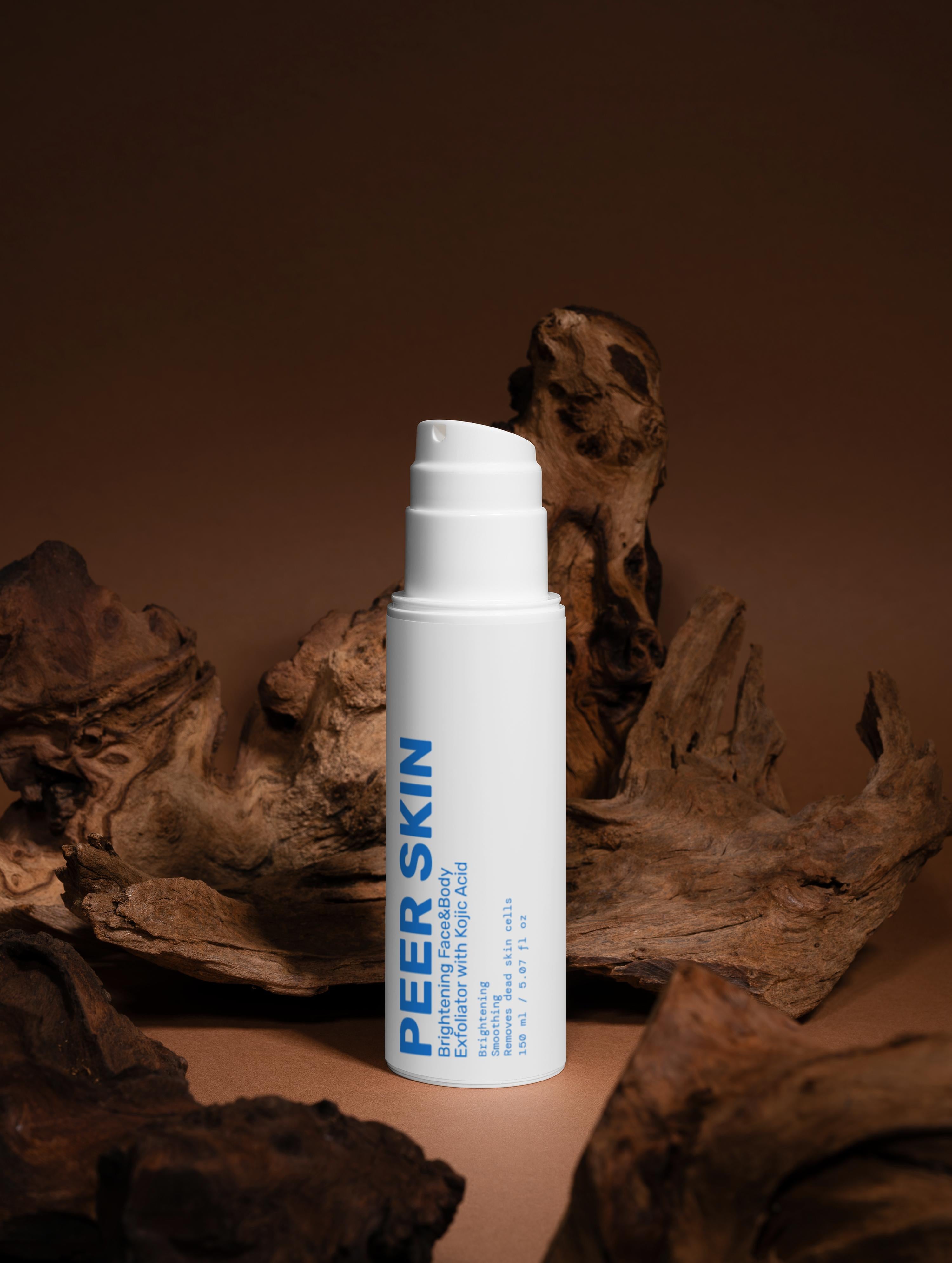 Brightening Face&Body Exfoliator with Kojic Acid